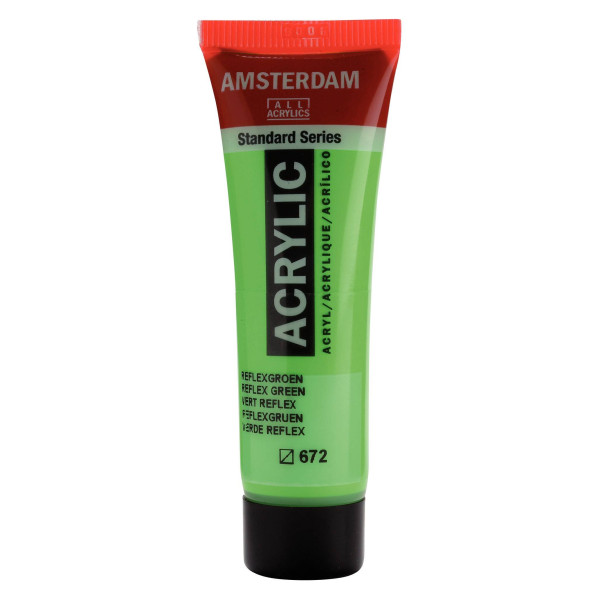 ΑΚΡΥΛΙΚΟ AMSTERDAM 20ml 672 Reflex Green
