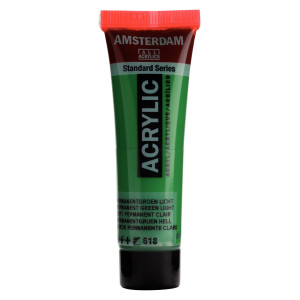 ΑΚΡΥΛΙΚΟ AMSTERDAM 20ml 618 Permanent Green Light