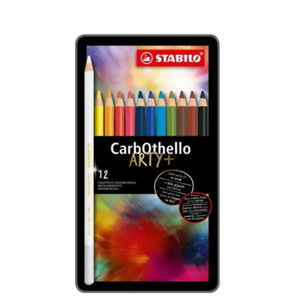 Μολυβοκάρβουνο Stabilo Carbothello (12 Τεμάχια)