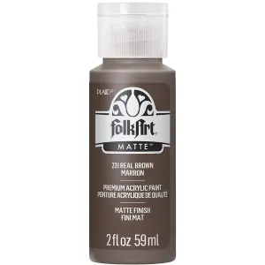 ΑΚΡΥΛΙΚΟ FOLK ART 59ml REAL BROWN ΑΚΡΥΛΙΚΟ FOLK ART 59ml REAL BROWN