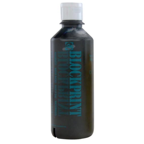 BLOCKPRINT WATER COLOUR 500ML BLACK