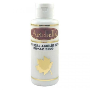 ΑΚΡΥΛΙΚΟ No 3000 ΛΕΥΚΟ 130CC ARTEBELLA