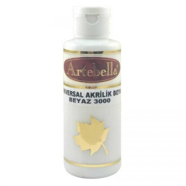 ΑΚΡΥΛΙΚΟ No 3000 ΛΕΥΚΟ 130CC ARTEBELLA