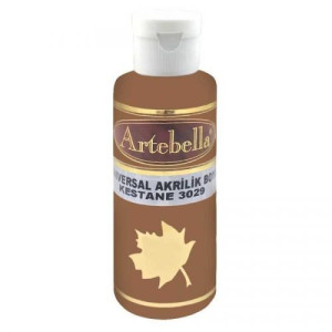 ΑΚΡΥΛΙΚΟ No 3029 ΚΑΦΕ ΣΚΟΥΡΟ 130CC ARTEBELLA