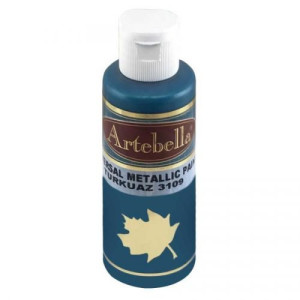 ΑΚΡΥΛΙΚΟ ΜΕΤΑΛΛΙΚΟ No 3109 ΤΙΡΚΟΥΑΖ 130CC ARTEBELLA