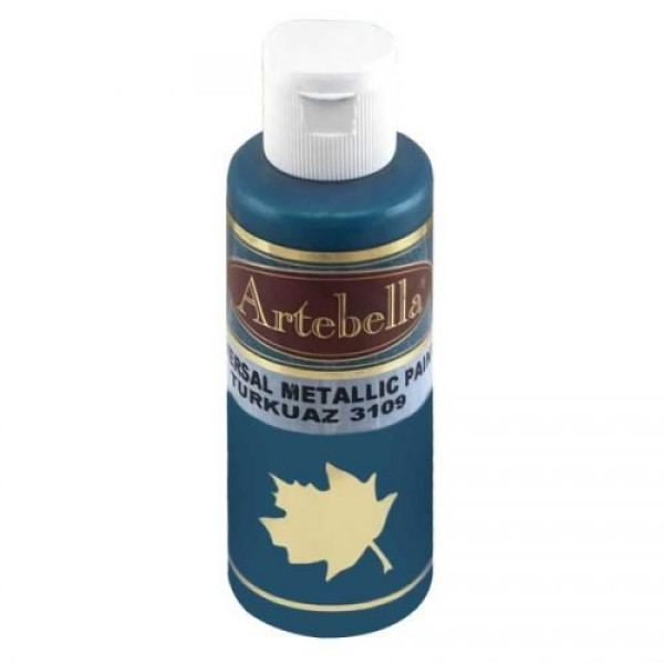 ΑΚΡΥΛΙΚΟ ΜΕΤΑΛΛΙΚΟ No 3109 ΤΙΡΚΟΥΑΖ 130CC ARTEBELLA