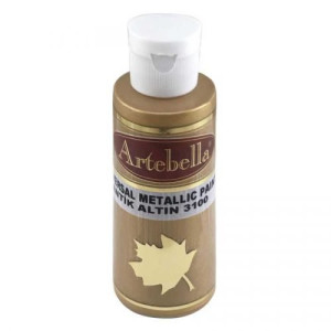 ΑΚΡΥΛΙΚΟ ΜΕΤΑΛΛΙΚΟ No 3100 ΑΝΤΙΚ ΧΡΥΣΟ 130CC ARTEBELLA
