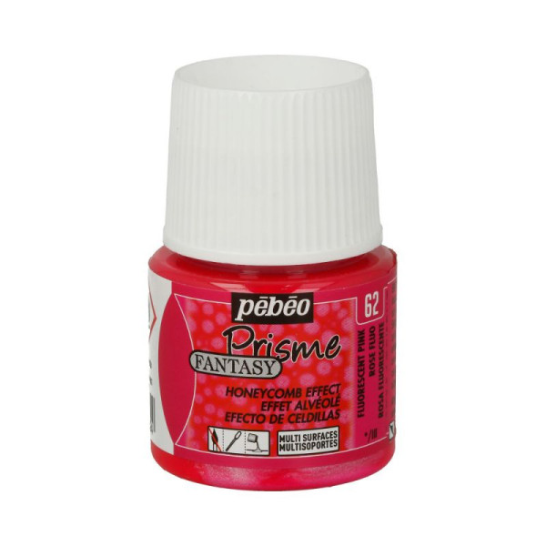 ΣΜΑΛΤΟ (ENAMEL) FLUORESSCENT PINK  FANTASY PRISME 45ML PEBEO
