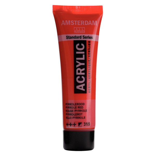 ΑΚΡΥΛΙΚΟ AMSTERDAM 20 ML 315 Pyrrole red 