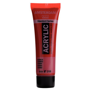 ΑΚΡΥΛΙΚΟ AMSTERDAM 20 ML 318 Carmine 