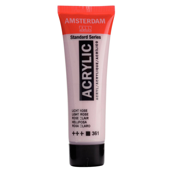 ΑΚΡΥΛΙΚΟ AMSTERDAM 20 ML 361 Light rose 