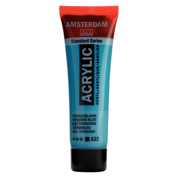 ΑΚΡΥΛΙΚΟ AMSTERDAM 20 ML 522 Turquoise Blue 
