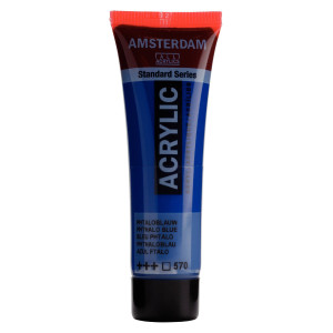 ΑΚΡΥΛΙΚΟ AMSTERDAM 20 ML 570 Phthalo blue l