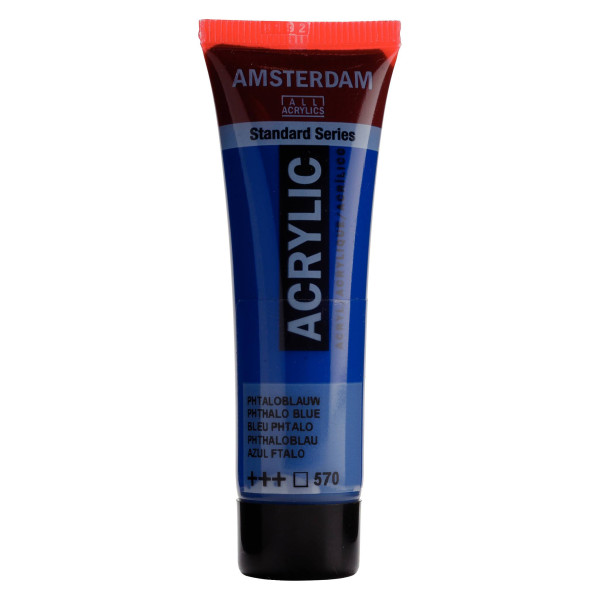 ΑΚΡΥΛΙΚΟ AMSTERDAM 20 ML 570 Phthalo blue l