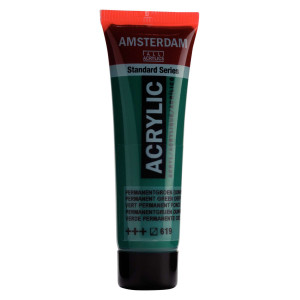 ΑΚΡΥΛΙΚΟ AMSTERDAM 20 ML 619 Permanent green D
