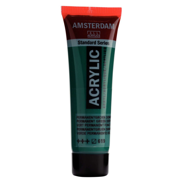 ΑΚΡΥΛΙΚΟ AMSTERDAM 20 ML 619 Permanent green D