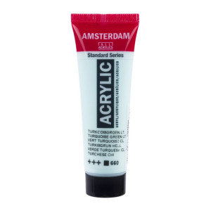 ΑΚΡΥΛΙΚΟ AMSTERDAM 20 ML 660 TURQUOISE GREEN LT