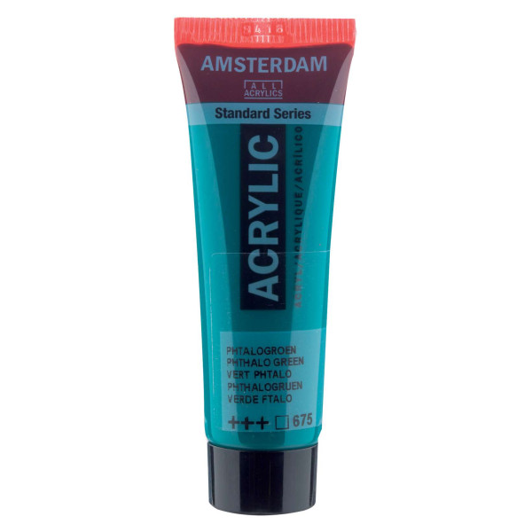 ΑΚΡΥΛΙΚΟ AMSTERDAM 20 ML 675 PHTH. GREEN
