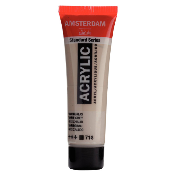 ΑΚΡΥΛΙΚΟ AMSTERDAM 20 ML 718 Warm grey 