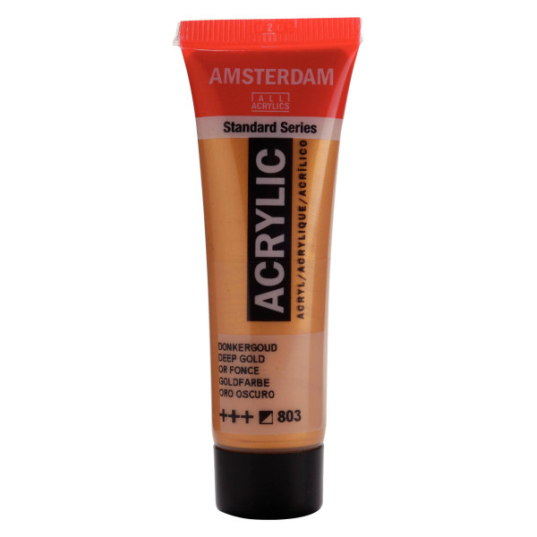 ΑΚΡΥΛΙΚΟ AMSTERDAM 20 ML 803 Deep gold 