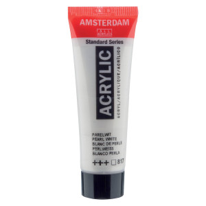 ΑΚΡΥΛΙΚΟ AMSTERDAM 20 ML 817 PEARL WHITE