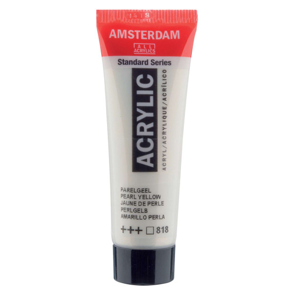 ΑΚΡΥΛΙΚΟ AMSTERDAM 20 ML 818 PEARL YELLOW