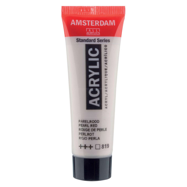 ΑΚΡΥΛΙΚΟ AMSTERDAM 20 ML 819 PEARL RED