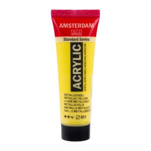 ΑΚΡΥΛΙΚΟ AMSTERDAM 20 ML 831 METALLIC YELLOW