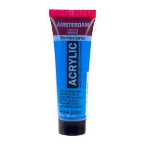 ΑΚΡΥΛΙΚΟ AMSTERDAM 20 ML 834 METALLIC BLUE