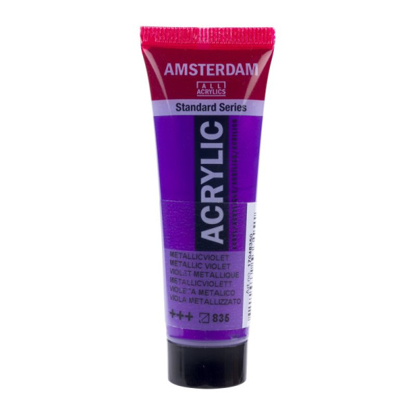 ΑΚΡΥΛΙΚΟ AMSTERDAM 20 ML 835 METALLIC VIOLET