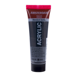 ΑΚΡΥΛΙΚΟ AMSTERDAM 20 ML 850 METALLIC BLACK