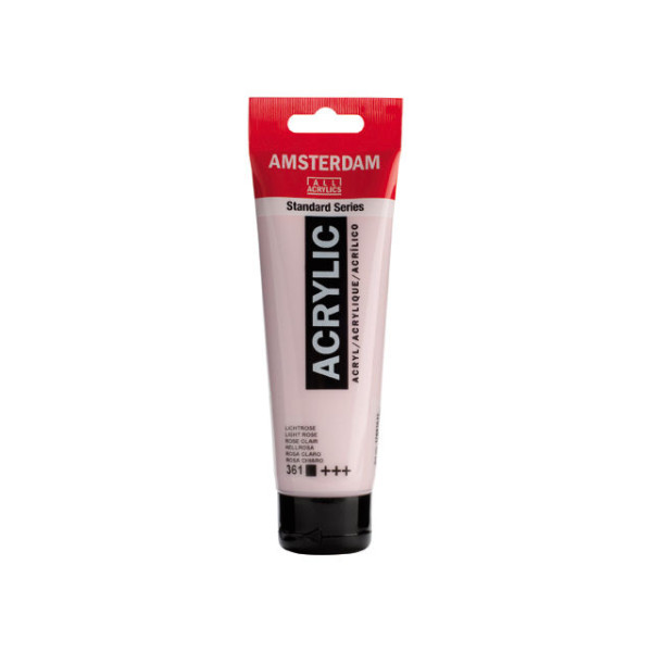 ΑΚΡΥΛΙΚΟ AMSTERDAM 120ML No 361 LIGH ROSE