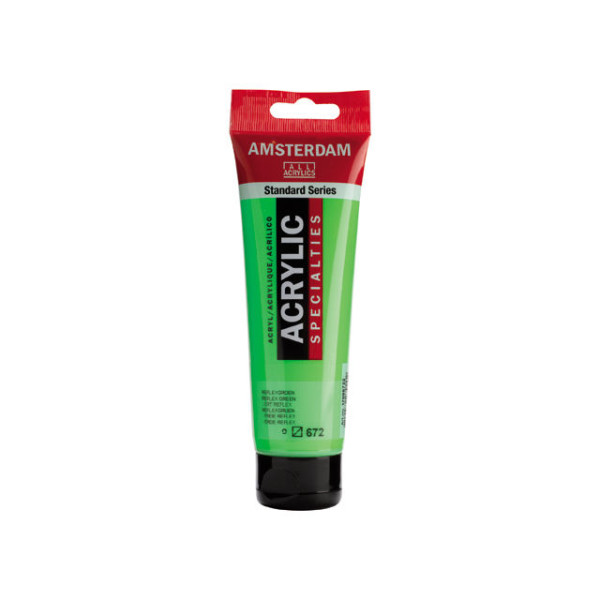 ΑΚΡΥΛΙΚΟ AMSTERDAM 120ML No 672 REFLEX GREEN