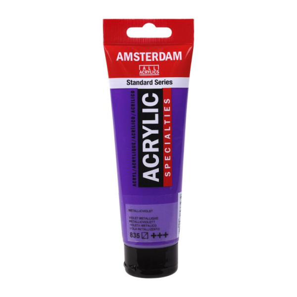 ΑΚΡΥΛΙΚΟ ΜΕΤΑΛΛΙΚΟ 120ML No 835  VIOLET AMSTERDAM