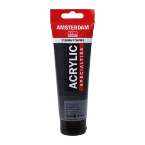 ΑΚΡΥΛΙΚΟ ΜΕΤΑΛΛΙΚΟ 120ML No 850  BLACK AMSTERDAM