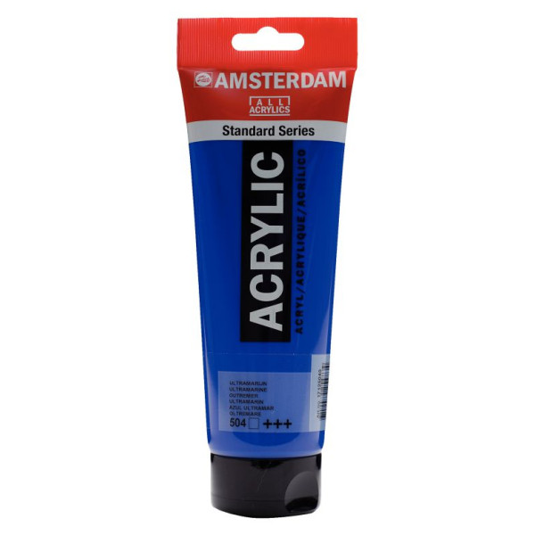 ΑΚΡΥΛΙΚΟ AMSTERDAM 250ML No 504 UTRAMARINE