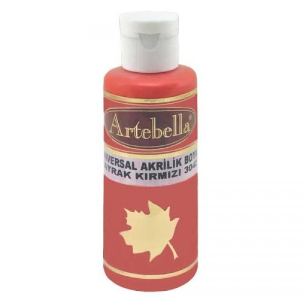 ΑΚΡΥΛΙΚΟ No 3042 ΚΟΚΚΙΝΟ ΕΝΤΟΝΟ 130CC ARTEBELLA