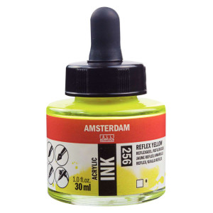 ΜΕΛΑΝΙ INK AMSTERDAM 256 30ML REFLEX YELLOW