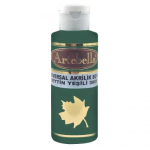 ΑΚΡΥΛΙΚΟ No 3009 ΠΡΑΣΙΝΟ ΕΛΙΑΣ 130CC ARTEBELLA