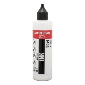 ΜΕΛΑΝΙ INK AMSTERDAM 105 100ML TITANIUM WHITE