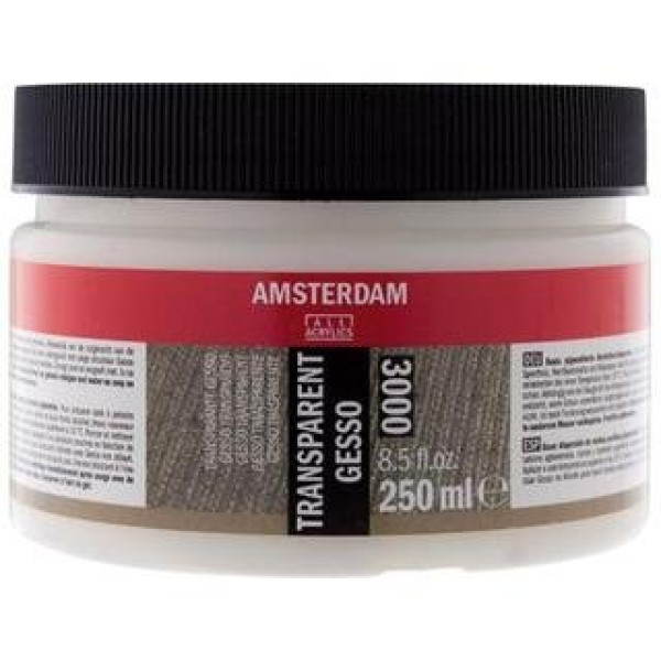 AMSTERDAM GESSO TRANSPARENT 3000  250ml