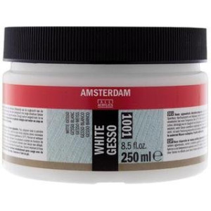 AMSTERDAM GESSO WHITE 1001 250ml