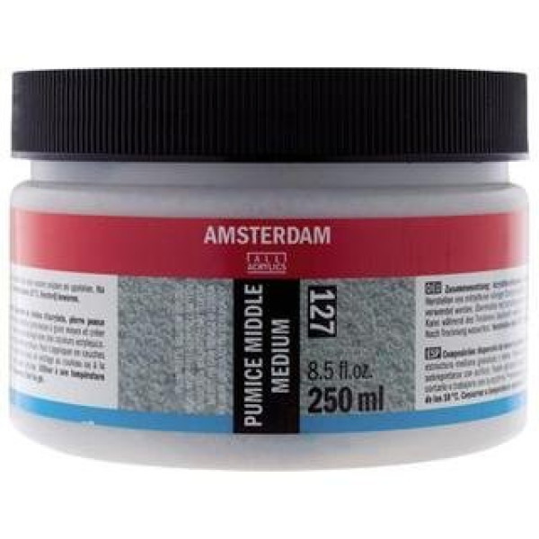 ΠΑΣΤΑ ΕΦΕ ΤΣΙΜΕΝΤΟ(ΚΟΚΚΟ) AMSTERDAM 250ml 127 PUMICE MIDDLE MEDIUM
