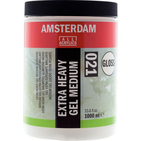 EXTRA HEAVY GEL MEDIUM 021 GLOSS AMSTERDAM 1000ml