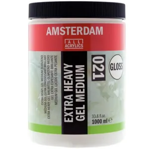 EXTRA HEAVY GEL MEDIUM 021 GLOSS AMSTERDAM 1000ml EXTRA HEAVY GEL MEDIUM 021 GLOSS AMSTERDAM 1000ml