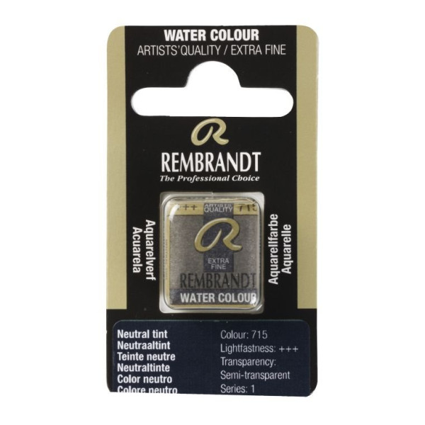 ΠΑΣΤΙΛΙΕΣ ΑΚΟΥΑΡΕΛΑΣ REMBRANDT S1 715 Neutral Tint