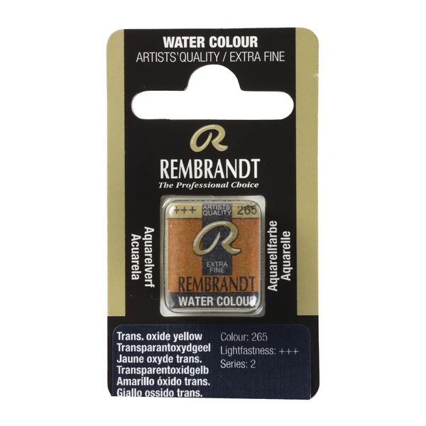 ΠΑΣΤΙΛΙΕΣ ΑΚΟΥΑΡΕΛΑΣ REMBRANDT S2 265 Transparent Oxide Yellow