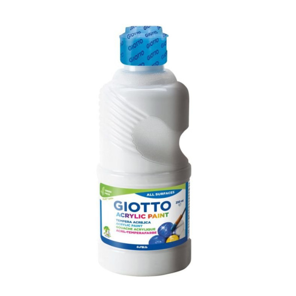 ΑΚΡΥΛΙΚΗ ΤΕΜΠΕΡΑ ΛΕΥΚΗ 250ML GIOTTO