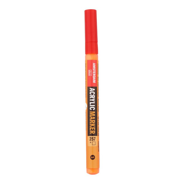 ΜΑΡΚΑΔΟΡΟΣ ΑΚΡΥΛΙΚΟΣ AMSTERDAM 2MM 257 REFLEX ORANGE SW