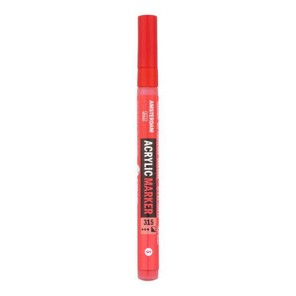 ΜΑΡΚΑΔΟΡΟΣ ΑΚΡΥΛΙΚΟΣ AMSTERDAM 2MM 315 PYRROLE RED SW